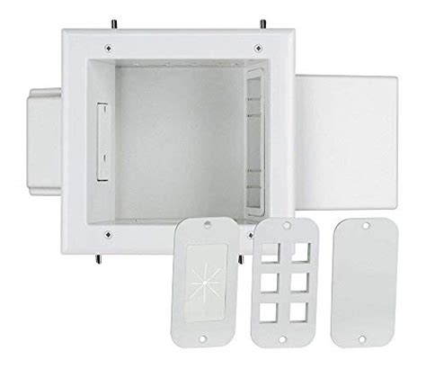 home theater junction box|recessed entertainment box.